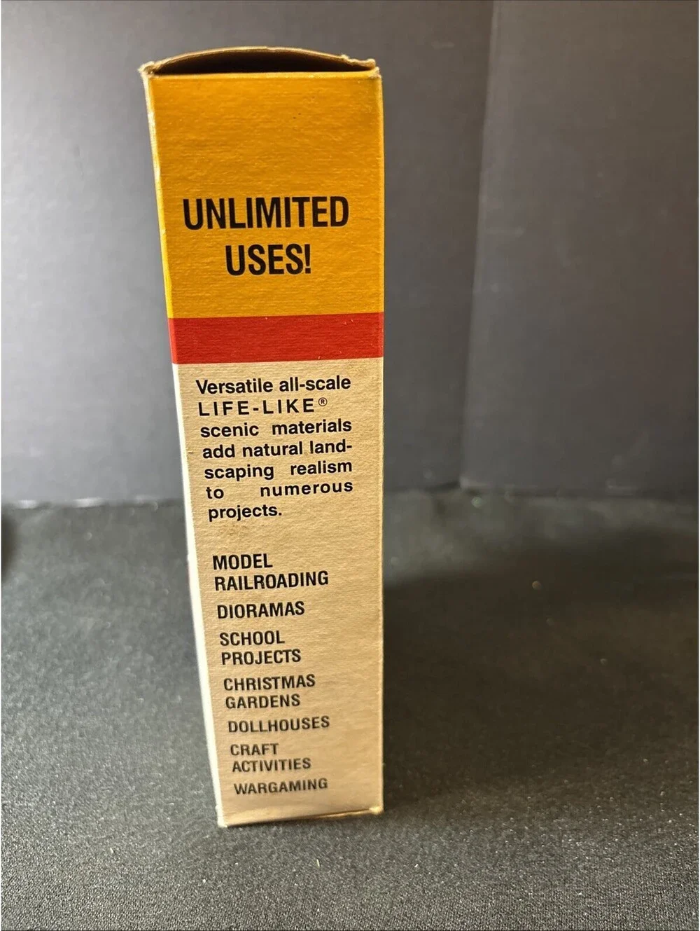 New NOB VTG LIFE-LIKE The Finest In Scenery Grass For Train Sets All Scales 7oz.